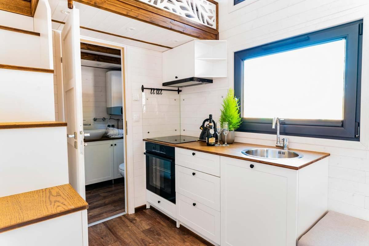 Tiny House W Camp Goracy Potok Villa Szaflary Ngoại thất bức ảnh